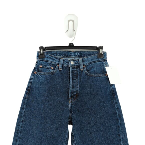 ETICA Women 24 Alex Twist Jeans Sequoia Blue High Rise Ankle Cropped Skinny NEW - Picture 4 of 9